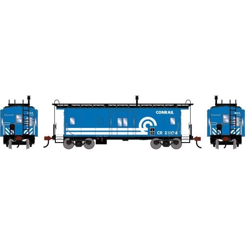 Athearn ~ HO Scale ~ Bay Window Caboose ~ Conrail CR #21108 ~ 3158