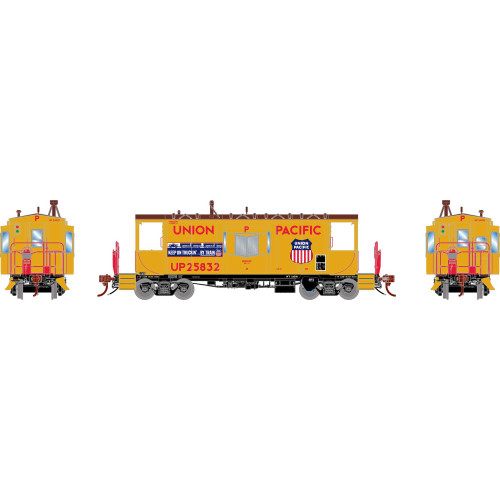Athearn Genesis ~ HO Scale ~ ICC CA-11a Caboose w/Lights & Sound ~ Union Pacific UP #25832 ~ 1458