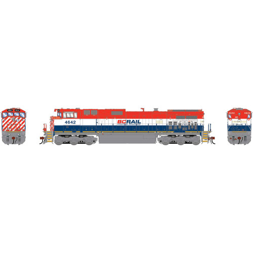 Athearn Genesis ~ HO Scale ~ Dash 9-44CW ~ BC Rail BCOL #4642 ~ DCC Sound ~ 2777