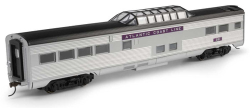 Athearn Roundhouse ~ HO Scale ~ Streamline Dome Car ~ Atlantic Coast Line ACL #281 ~ 3537