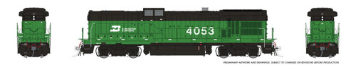 Rapido artwork - BN B30-7A #4053
