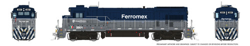 Rapido artwork - Ferromex B23-7 #2501