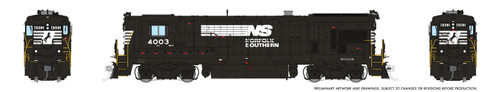 Rapido artwork - Norfolk Southern B23-7 #4003