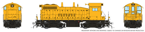 Rapido artwork - Industrial Yellow (Painted, Unlettered) SW10