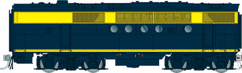 Rapido artwork - Santa Fe ATSF (Unnumbered) FT B Booster