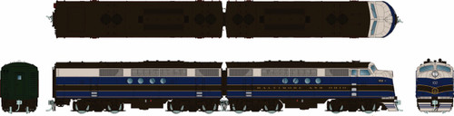 Rapido artwork - Baltimore & Ohio B&O #102 + 101AX FT A+B