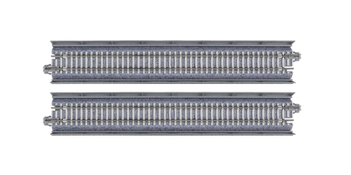 Kato ~ N Scale ~ UniTrack ~ Concrete Tie Single Track Straight Viaduct 7 5/16" ~ 2 pcs ~ 20-413