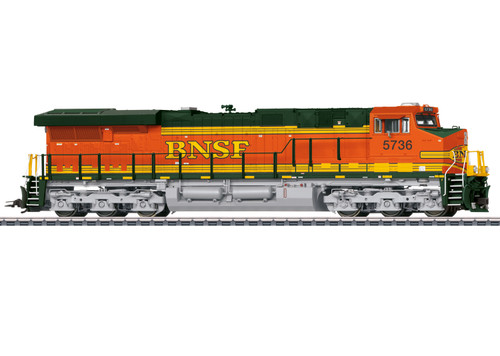 Märklin ~ HO Scale ~ AC 3-Rail ~ GE ES44AC Diesel Locomotive ~ BNSF #5736 ~ DCC Sound ~ 38447