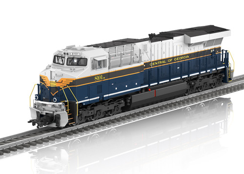 Märklin ~ HO Scale ~ AC 3-Rail ~ GE ES44AC Diesel Locomotive ~ Norfolk Southern NS #8101 ~ Central of Georgia Heritage ~ DCC Sound ~ 38443