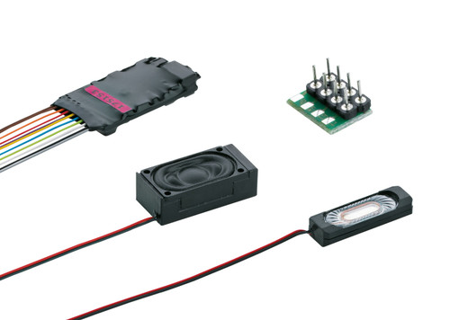 Märklin ~ All Scale ~ mSD3 Sound Decoder ~ Steam Locomotive Sounds ~ 8-Pin NEM 652 Harness ~ 60985