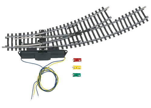 Märklin ~ HO Scale ~ AC 3-Rail ~ K Track Curved Turnout ~ Left ~ Electric ~ 2268