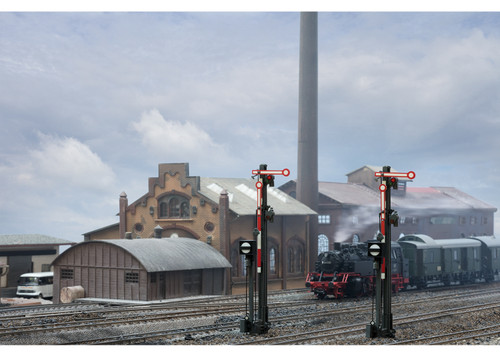 Märklin ~ HO Scale ~ Yard Signal ~ Movable Front & Rear Lens ~ 70421