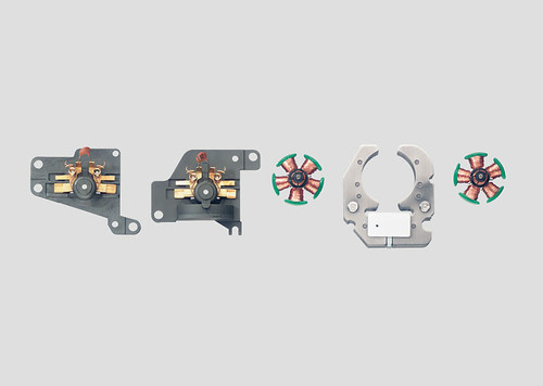 Märklin ~ HO Scale ~ AC 3-Rail ~ High-Efficiency Motor Upgrade Set ~ For Large Flat Commutator Motors ~ 60944
