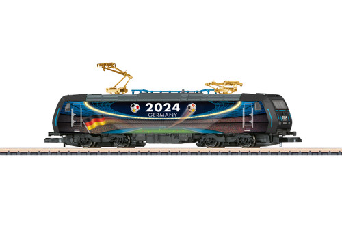 Märklin ~ Z Scale ~ Class 185.2 Electric Locomotive ~ Euro 2024 Soccer Championship Edition ~ DC Version ~ 88488