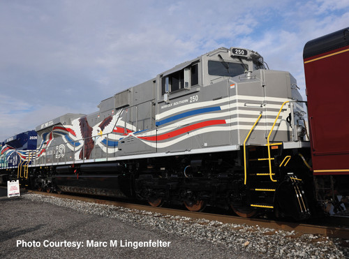 Walthers Mainline ~ HO Scale ~ EMD SD70ACe ~ Norfolk Southern NS #250 ~ America250 Scheme, The Freedom ~ ESU Sound & DCC ~ 910-28041432
