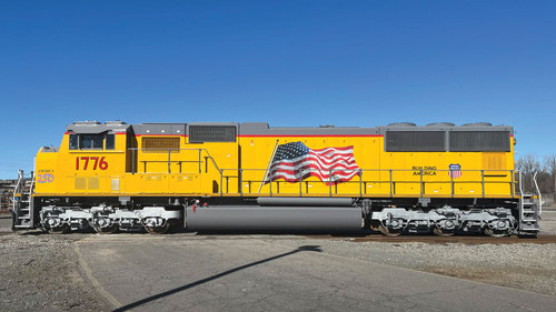 Walthers Mainline ~ HO Scale ~ EMD SD70M ~ Union Pacific UP #1776 ~ America250 Scheme ~ DC Version ~ 910-28071811