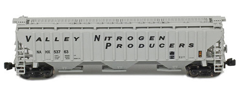 American Z Line ~ Z Scale ~ PS-2 Covered Hopper ~ Valley Nitrogen Producers NAHX #53763 ~ 91938-2