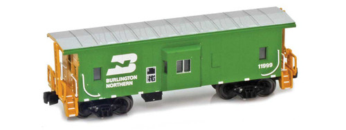 American Z Line ~ Z Scale ~ Bay Window Caboose ~ Burlington Northern BN #11999 ~ 92009-3