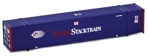 American Z Line ~ Z Scale ~ Pacer Stacktrain 53' Container ~ 95109B