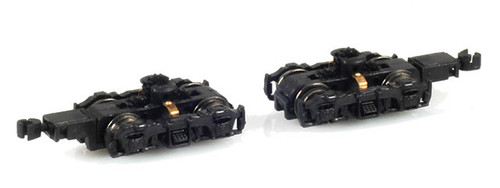 American Z Line ~ Z Scale ~ GP7 GP30 GP38 Truck Set Black ~ GP30P3B