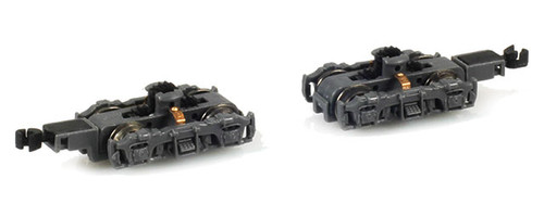 American Z Line ~ Z Scale ~ GP7 GP30 GP38 Truck Set Grey ~ GP30P3G