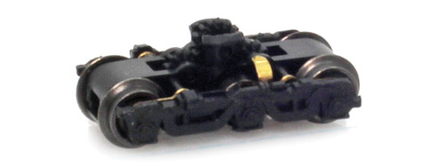 American Z Line ~ Z Scale ~ RSD5 Complete 3 Axle Truck w Coupler Black ~ 640XX-AF3606B5