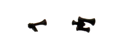 American Z Line ~ Z Scale ~ Horn set black ~ GP30P1
