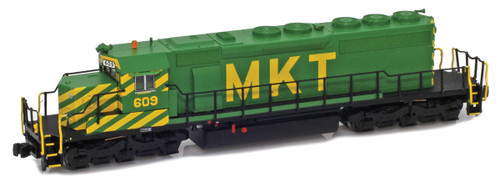 American Z Line ~ Z Scale ~ EMD SD40-2 ~ Missouri Kansas Texas MKT #609 ~ DC Version ~ 64214-1