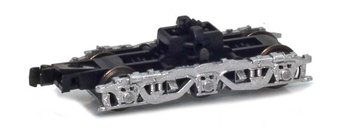American Z Line ~ Z Scale ~ PA1 Complete Truck w Coupler Silver ~ 644XX-AF3619S