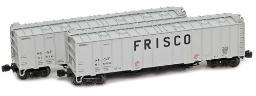 American Z Line ~ Z Scale ~ 4180 Airslide Hopper ~ 2-Pack ~ Frisco SLSF #81918 & #81921 ~ 916042-1