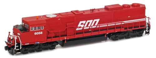 American Z Line ~ Z Scale ~ EMD SD60M ~ Soo Line SOO #6060 ~ DC Version ~ 65045-2
