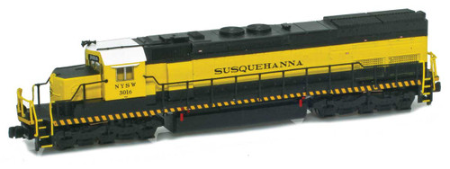 American Z Line ~ Z Scale ~ EMD SD40T-2 ~ New York Susquehanna & Western NYSW #3012 ~ DC Version ~ 64106-1