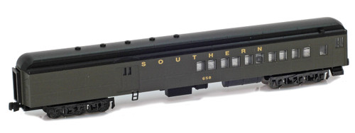 American Z Line ~ Z Scale ~ Heavyweight Combine Coach ~ Southern SOU #654 ~ 74006-1