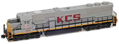 American Z Line ~ Z Scale ~ EMD SD60 ~ Kansas City Southern KCS #3819 ~ DC Version ~ 65025-2
