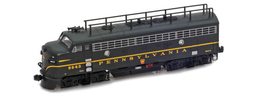 American Z Line ~ Z Scale ~ EMD F7 A ~ Pennsylvania PRR #9654 ~ DC Version ~ 63019-2