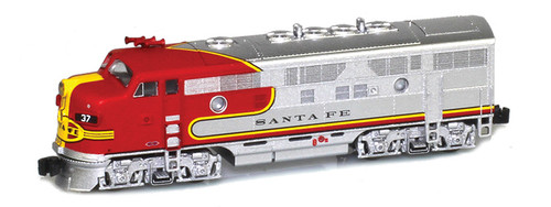 American Z Line ~ Z Scale ~ EMD F7A ~ Santa Fe ATSF #38C ~ DC Version ~ 63001-8