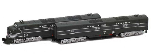 American Z Line ~ Z Scale ~ EMD E7A & E7B A-B Set ~ New York Central NYC #4033 & #4112 ~ DC Version ~ 64603-2