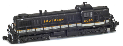 American Z Line ~ Z Scale ~ ALCO RS-3 ~ Southern SOU #2030 ~ DC Version ~ 63306-1
