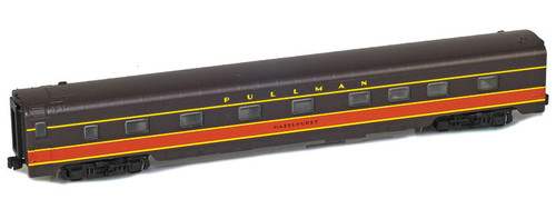 American Z Line ~ Z Scale ~ 4-4-2 Sleeper Pullman Hazelhurst ~ Illinois Central IC ~ 73020-2