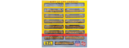 American Z Line ~ Z Scale ~ City of Los Angeles ~ 13-Car Set ~ Union Pacific UP ~ 72400-1