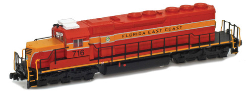 American Z Line ~ Z Scale ~ EMD SD40-2 ~ Florida East Coast FEC #720 ~ DC Version ~ 64217-2