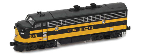 American Z Line ~ Z Scale ~ EMD F7A ~ Frisco SLSF #5022 ~ DC Version ~ 63014-2