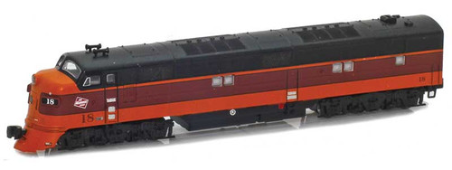 American Z Line ~ Z Scale ~ EMD E7A ~ Milwaukee Road MILW #18 ~ DC Version ~ 64608-1