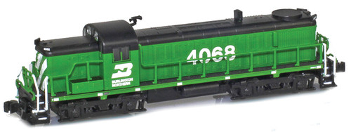 American Z Line ~ Z Scale ~ ALCO RS-3 ~ Burlington Northern BN #4078 ~ DC Version ~ 63311-3