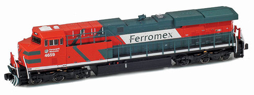 American Z Line ~ Z Scale ~ GE ES44AC ~ Ferromex FXE #4659 ~ DC Version ~ 62404-1