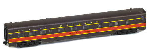 American Z Line ~ Z Scale ~ 6-6-4 Lightweight Sleeper Pullman Land O’Strawberries ~ Illinois Central IC ~ 73120-2