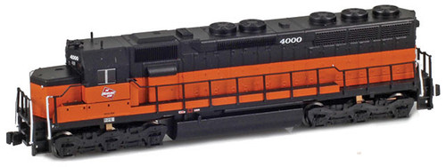 American Z Line ~ Z Scale ~ EMD SD45 ~ Milwaukee Road MILW #4002 ~ DC Version ~ 63208-2
