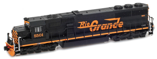 American Z Line ~ Z Scale ~ EMD SD50 ~ Denver & Rio Grande Western D&RGW #5510 ~ DC Version ~ 65006-2