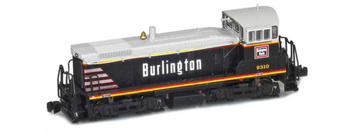 American Z Line ~ Z Scale ~ EMD SW1000 ~ Chicago, Burlington, and Quincy CB&Q #9310 ~ DC Version ~ 62602-1SW