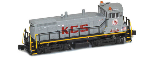 American Z Line ~ Z Scale ~ EMD SW1500 ~ Kansas City Southern KCS #4329 ~ DC Version ~ 62715-1